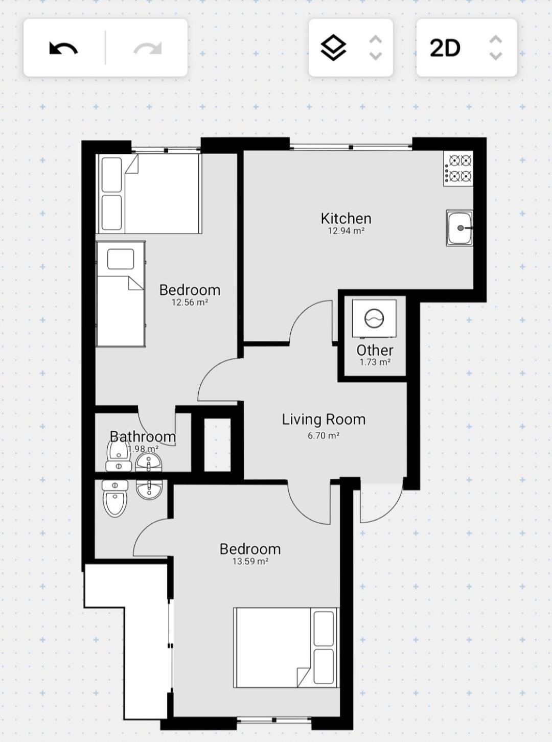 Rumah tetamu 1012 House Namsan - Foreigner Only 2*